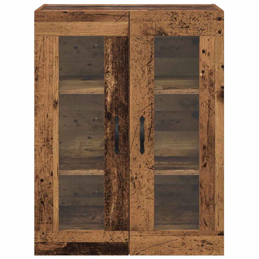 Wall Mounted Cabinet Old Wood 69.5 x 34 x 90 cm