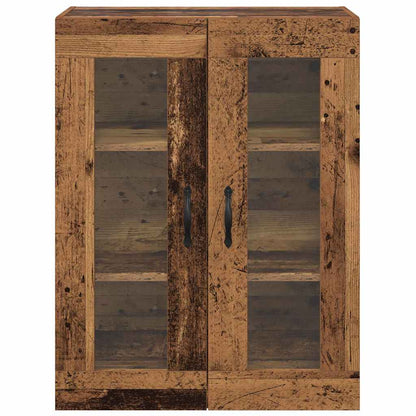 Wall Mounted Cabinet Old Wood 69.5 x 34 x 90 cm
