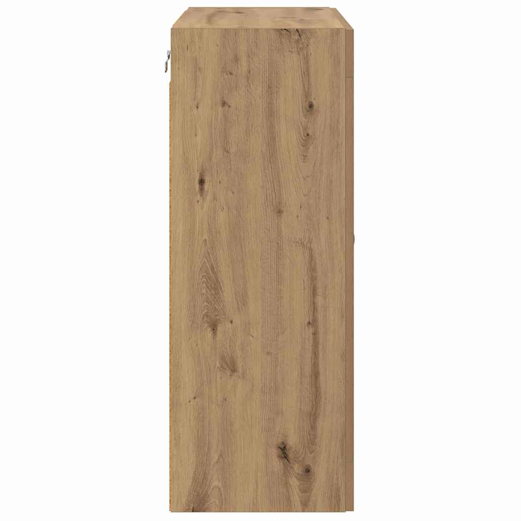 Wall Mounted Cabinet Artisan Oak 69.5 x 34 x 90 cm