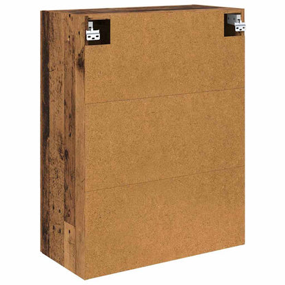 Wall Mounted Cabinet Old Wood 69.5 x 34 x 90 cm Engineered Wood