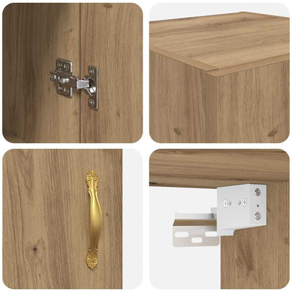 Wall Mounted Cabinet Artisan Oak 69.5 x 34 x 90 cm