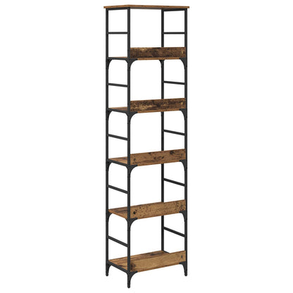 Bookshelf Old Wood 50x33x188.5cm Engineered Wood