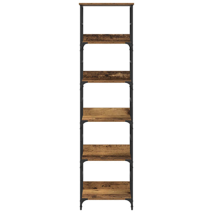 Bookshelf Old Wood 50x33x188.5cm Engineered Wood