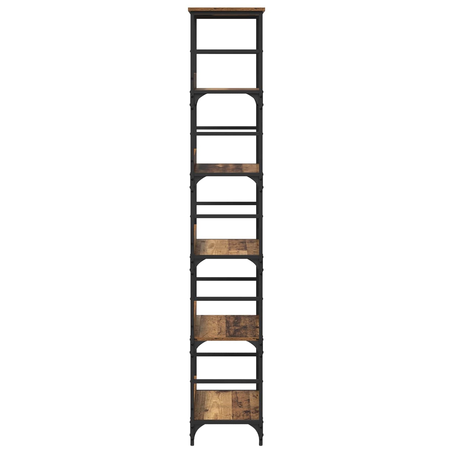 Bookshelf Old Wood 50x33x188.5cm Engineered Wood