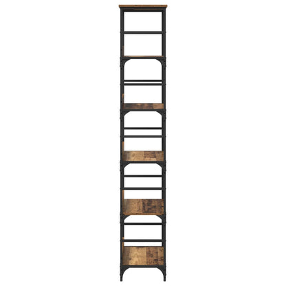 Bookshelf Old Wood 50x33x188.5cm Engineered Wood