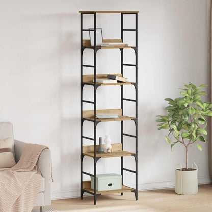 Bookshelf Artisan Oak 50x33x188.5cm Engineered Wood