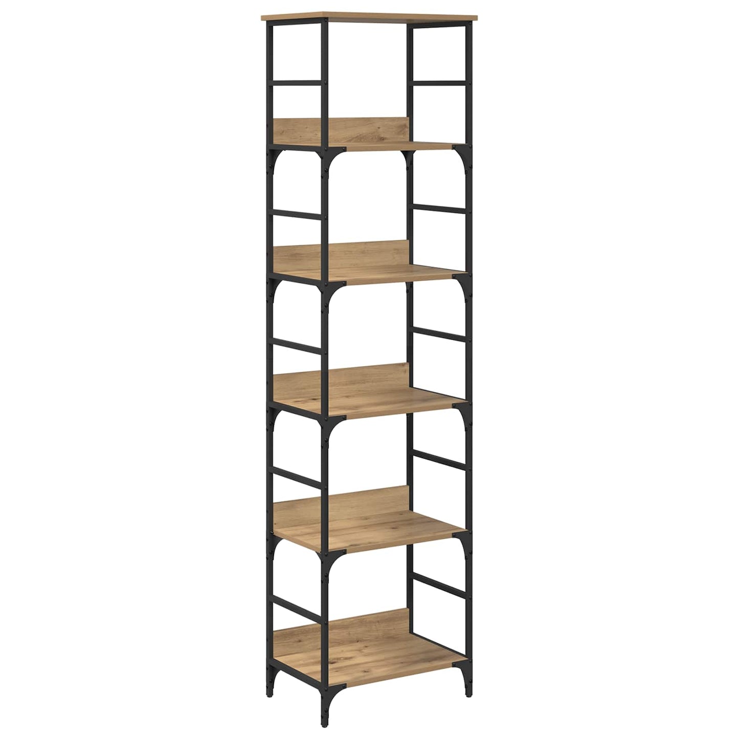 Bookshelf Artisan Oak 50x33x188.5cm Engineered Wood