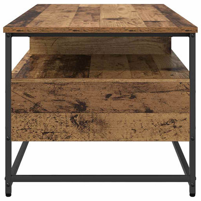 Coffee Table Old Wood 100 x 51 x 45 cm Engineered Wood