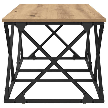 Coffee Table Artisan Oak 100 x 49 x 40 cm Engineered Wood