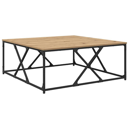 Coffee Table Artisan Oak 100 x 100 x 40 cm Engineered Wood