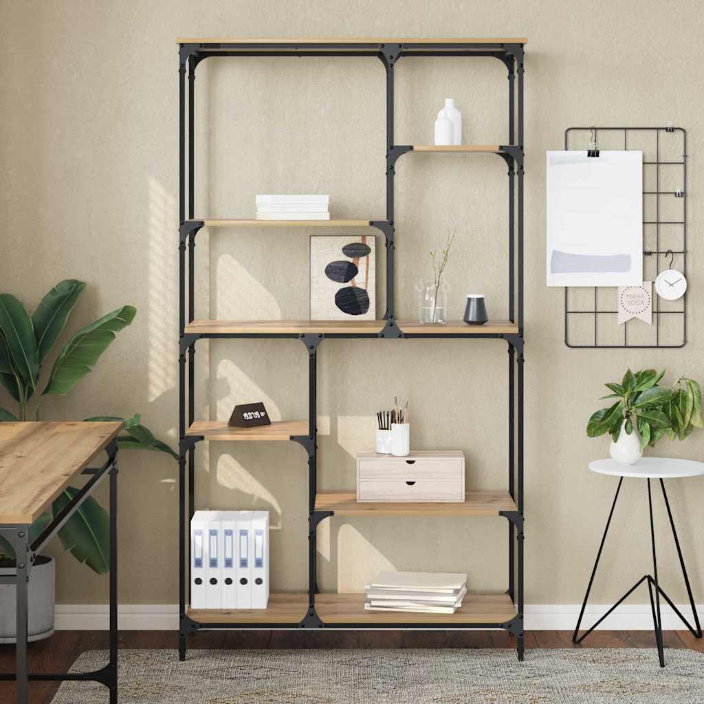 Bookshelf Artisan Oak 99 x 35.5 x 176 cm Engineered Wood