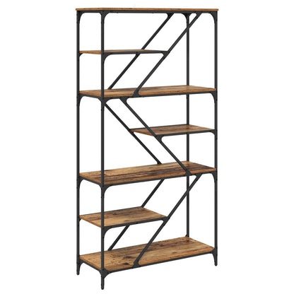 Bookshelf Old Wood 91 x 36 x 176 cm Engineered Wood