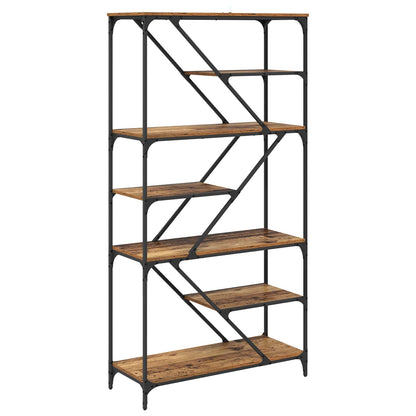 Bookshelf Old Wood 91 x 36 x 176 cm Engineered Wood