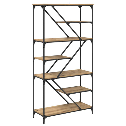 Bookshelf Artisan Oak 91 x 36 x 176 cm Engineered Wood