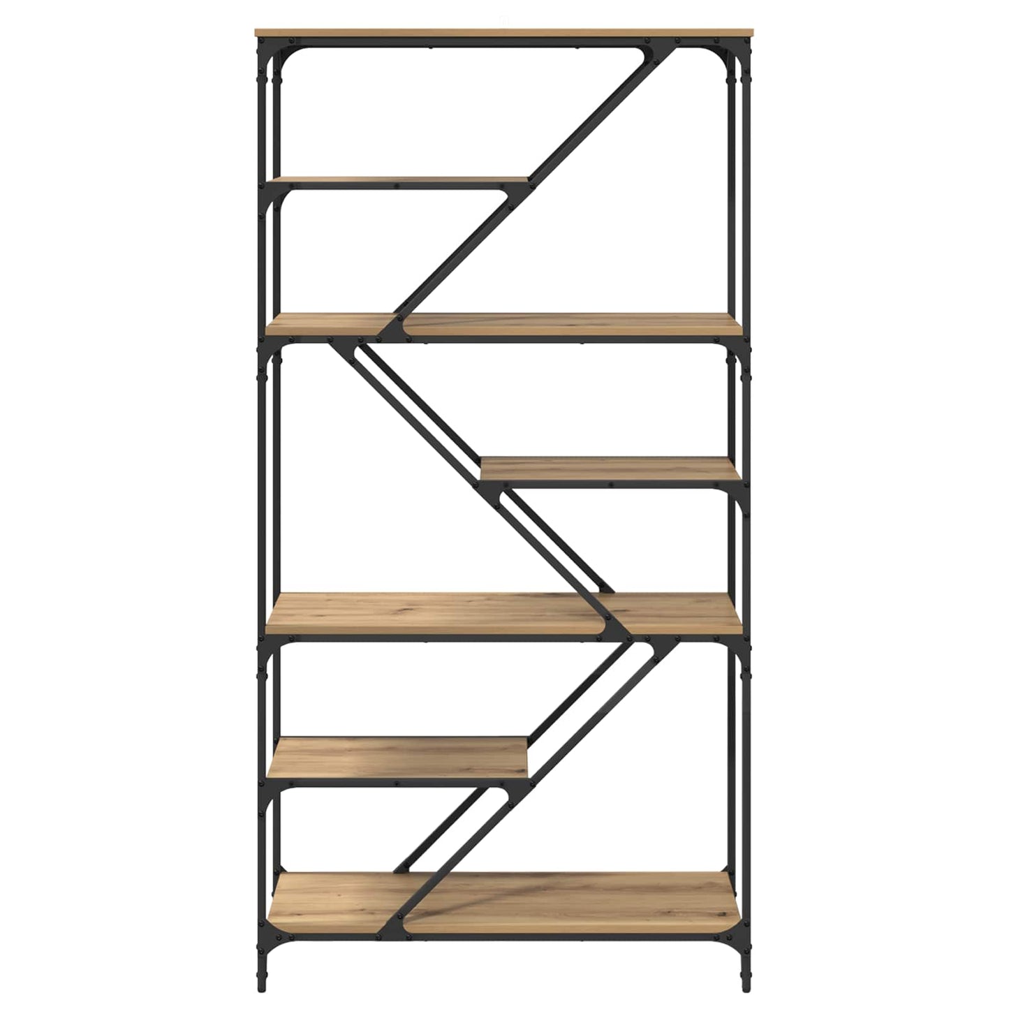 Bookshelf Artisan Oak 91 x 36 x 176 cm Engineered Wood