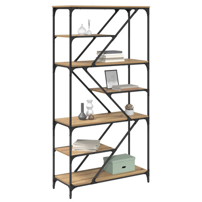 Bookshelf Artisan Oak 91 x 36 x 176 cm Engineered Wood