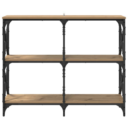 Console Table Artisan Oak 100 x 28 x 80.5 cm Engineered Wood