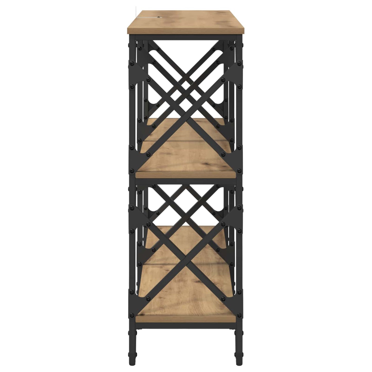 Console Table Artisan Oak 100 x 28 x 80.5 cm Engineered Wood