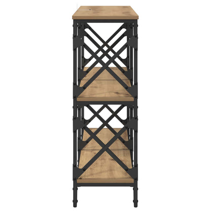Console Table Artisan Oak 100 x 28 x 80.5 cm Engineered Wood