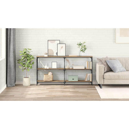 Console Table Artisan Oak 156 x 28 x 80.5 cm Engineered Wood