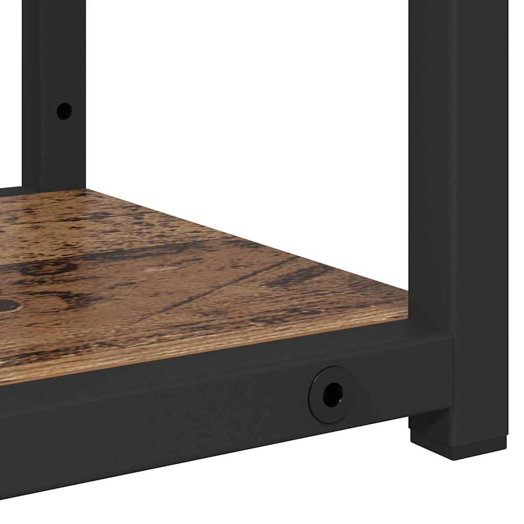 Wall Shelf Old Wood 60 x 21 x 78.5 cm Engineered Wood