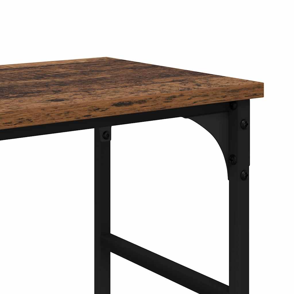 Console Table Old Wood 150 x 29 x 76.5 cm Engineered Wood