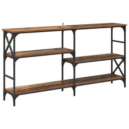 Console Table Old Wood 150 x 29 x 76.5 cm Engineered Wood