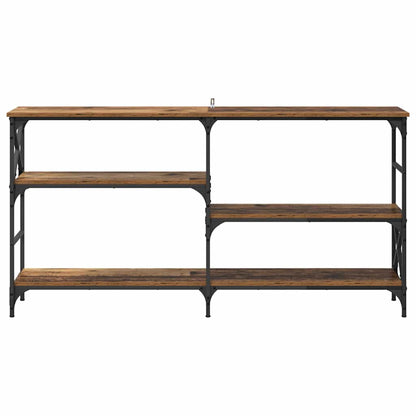 Console Table Old Wood 150 x 29 x 76.5 cm Engineered Wood