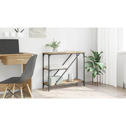 Console Table Artisan Oak 88.5 x 30 x 75 cm Engineered Wood
