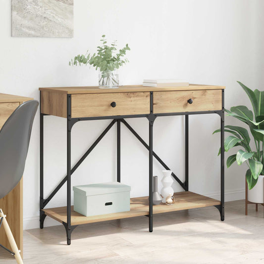 Console Table Artisan Oak 100 x 39 x 78.5 cm Engineered Wood