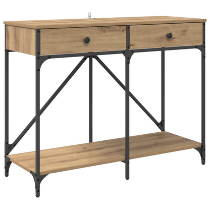 Console Table Artisan Oak 100 x 39 x 78.5 cm Engineered Wood