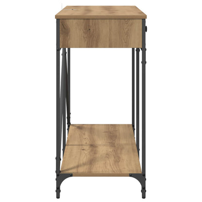 Console Table Artisan Oak 100 x 39 x 78.5 cm Engineered Wood