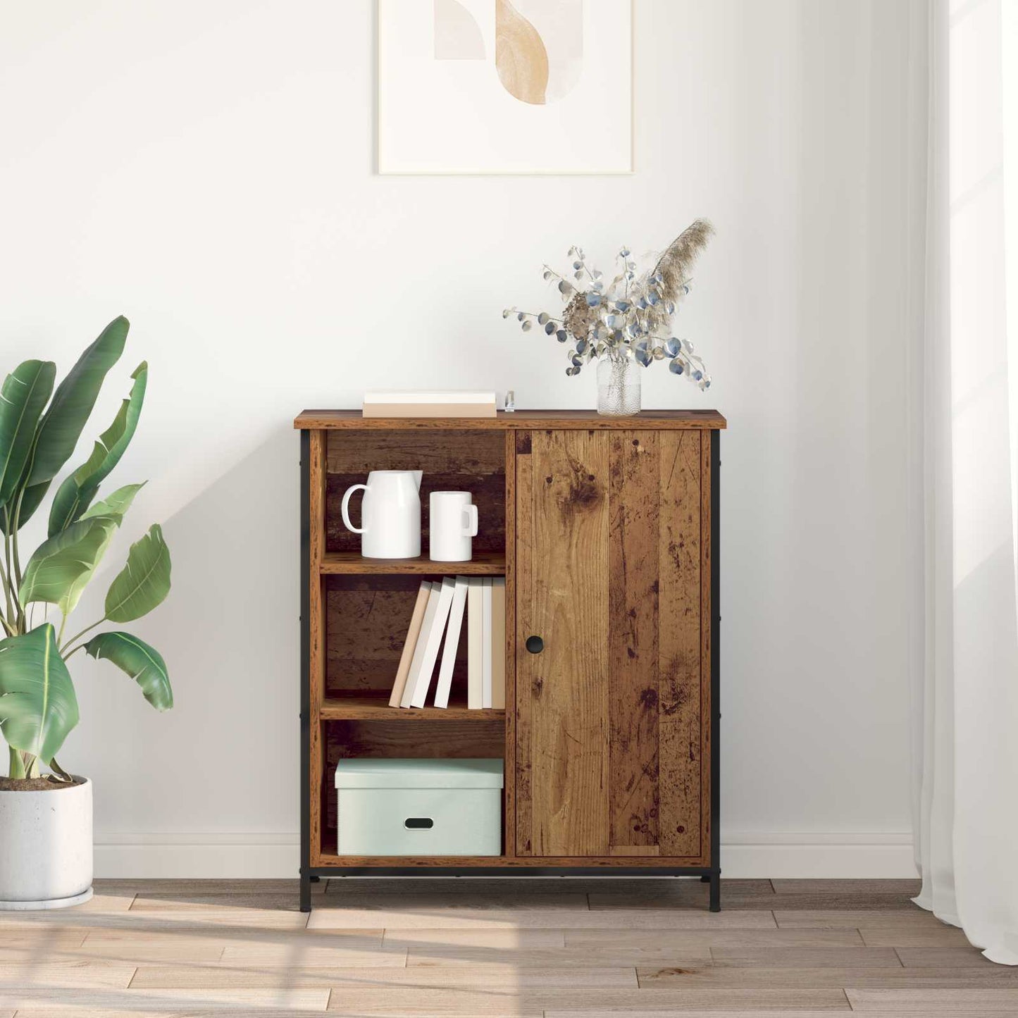 Sideboard Old Wood 70 x 30 x 80 cm Engineered Wood