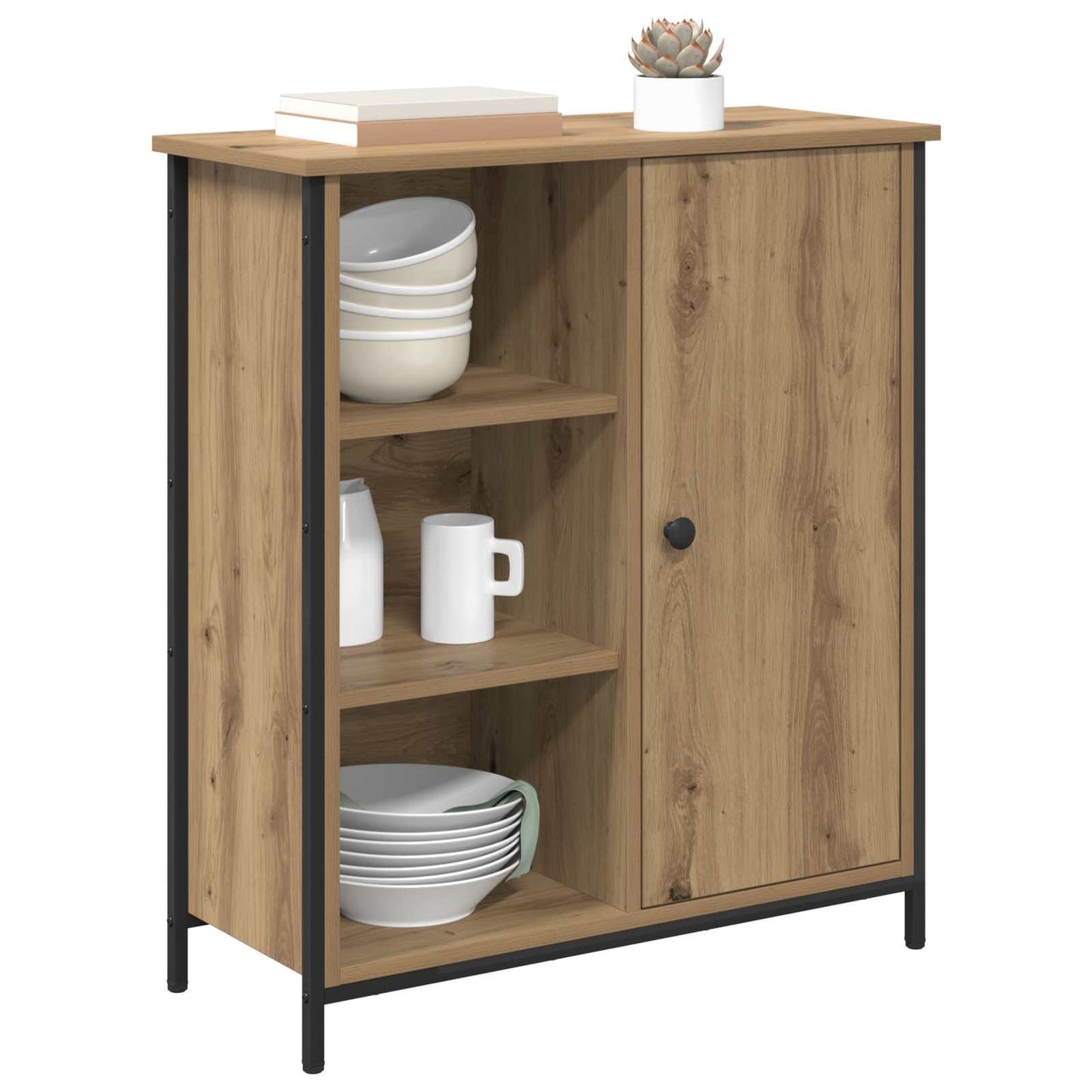 Sideboard Artisan Oak 70 x 30 x 80 cm Engineered Wood