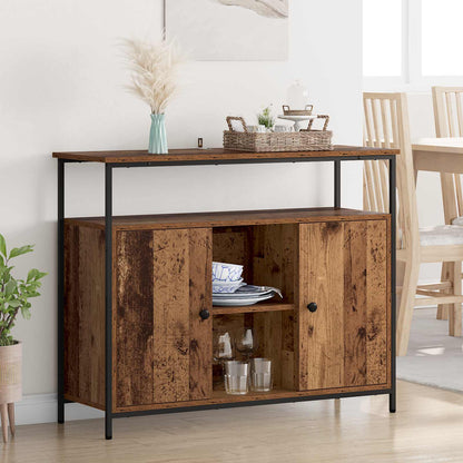 Sideboard Old Wood 100 x 35 x 80 cm Engineered Wood