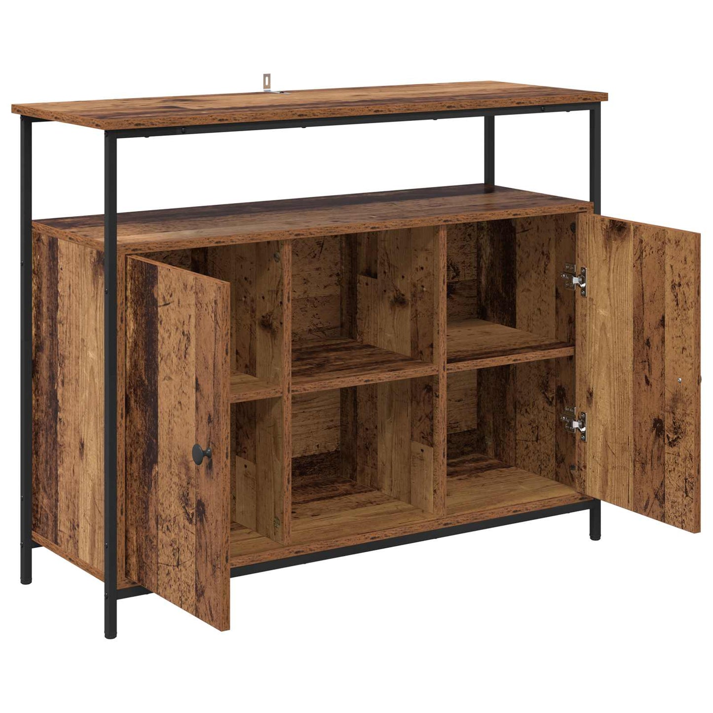 Sideboard Old Wood 100 x 35 x 80 cm Engineered Wood
