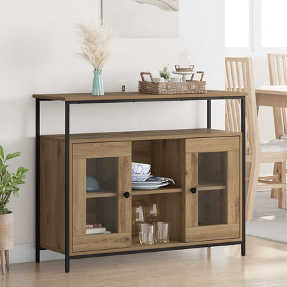 Sideboard Artisan Oak 100 x 35 x 80 cm Engineered Wood