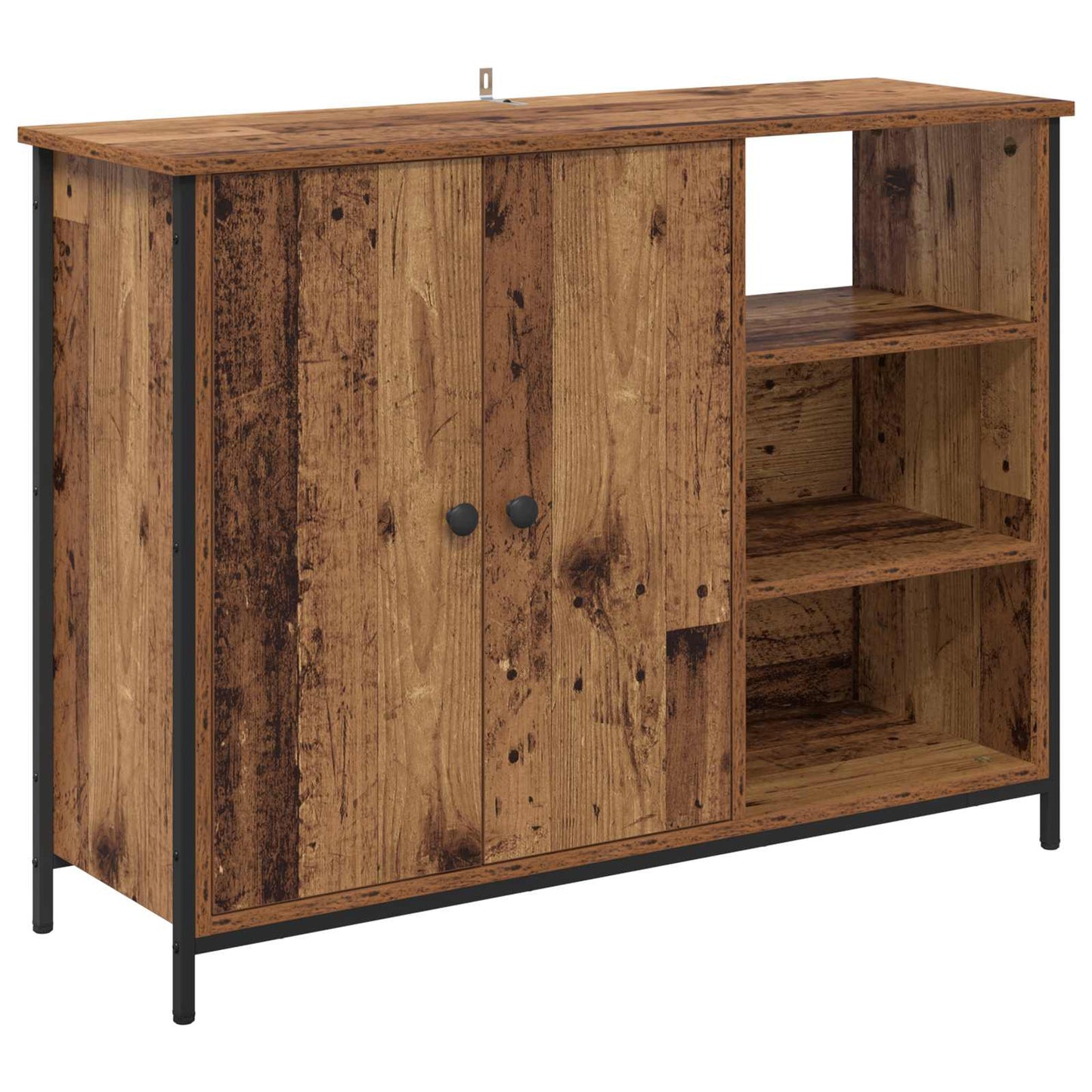 Sideboard Old Wood 100 x 33 x 75 cm Engineered Wood