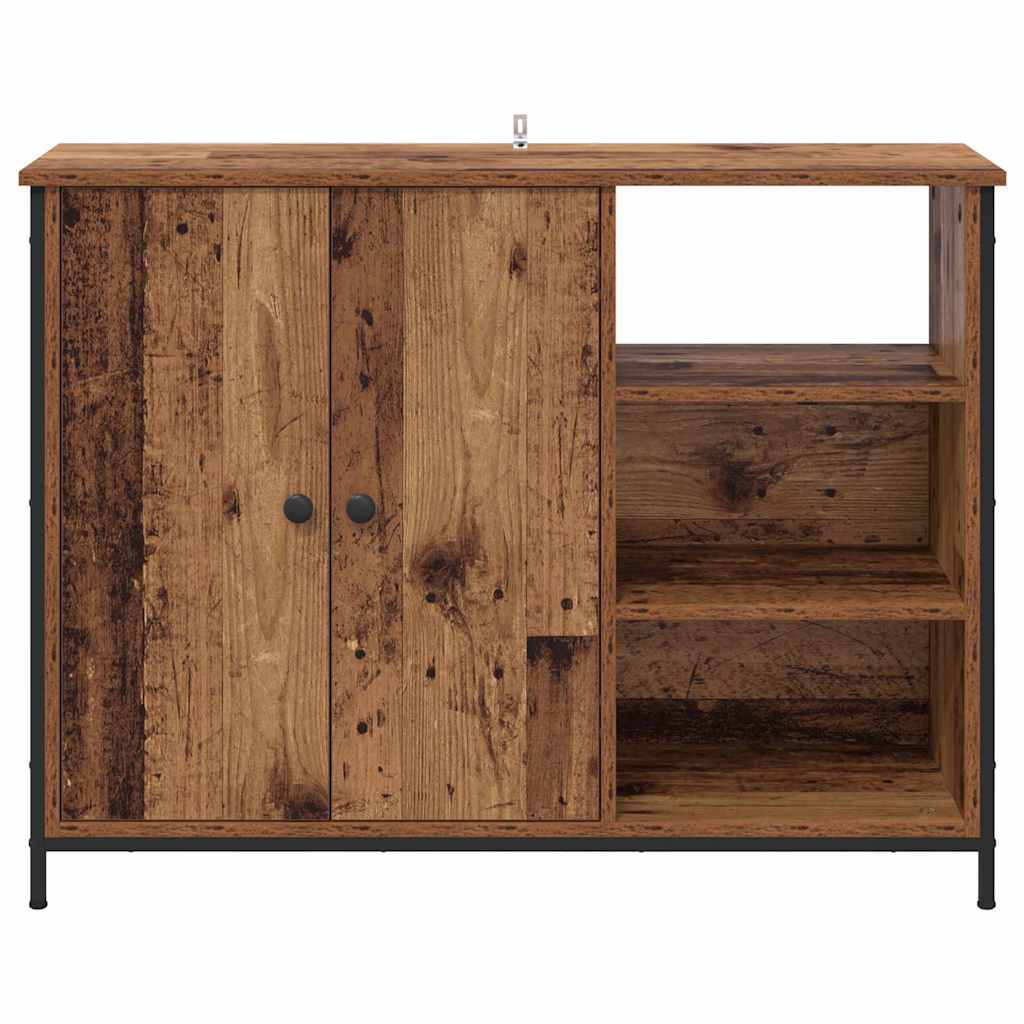 Sideboard Old Wood 100 x 33 x 75 cm Engineered Wood