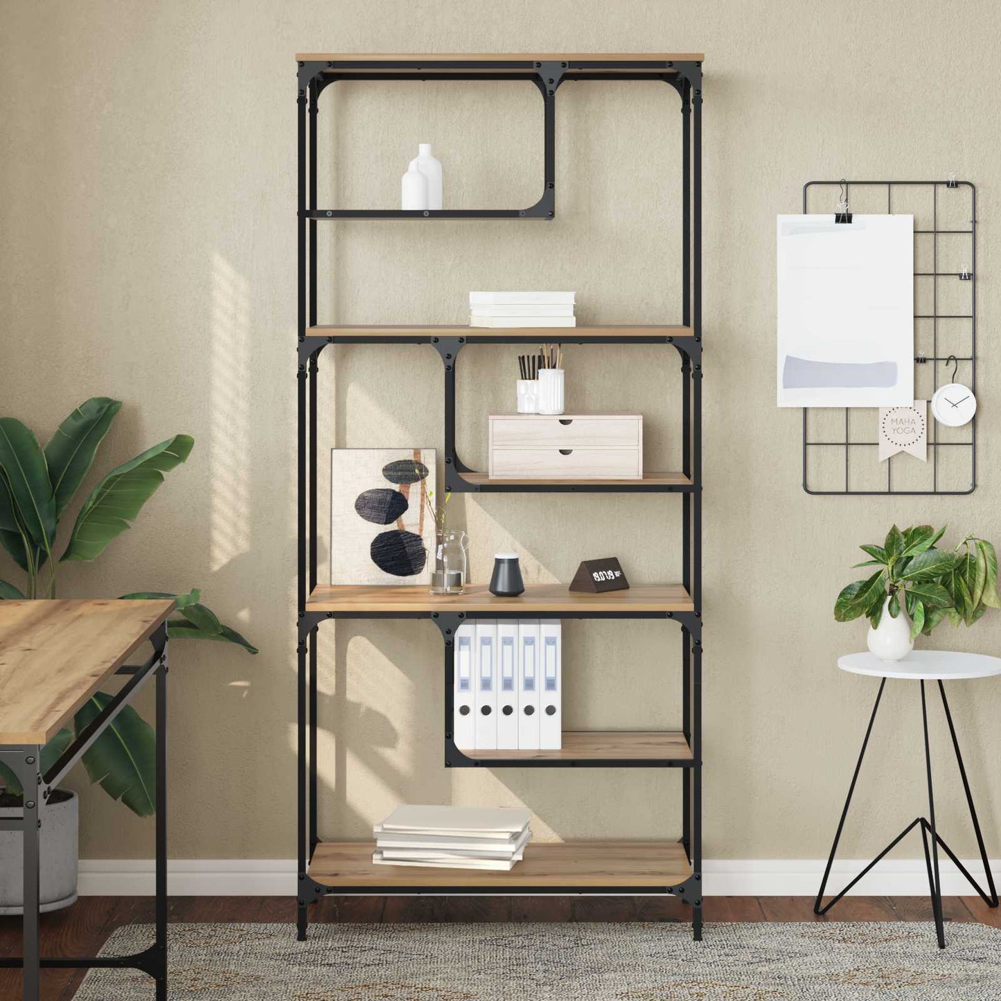 Bookcase Artisan oak Engineered wood