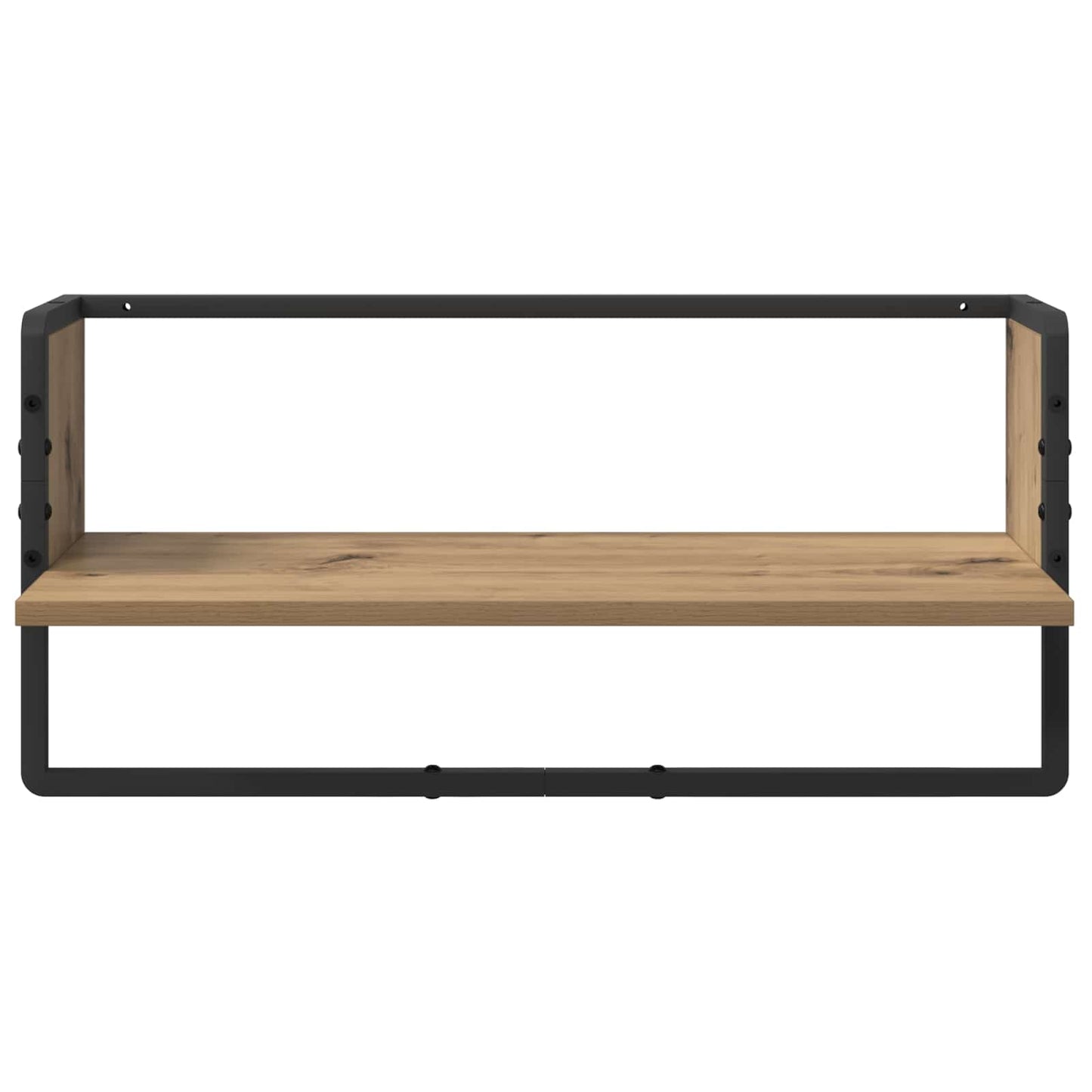 Wall Shelf Set with Shelf 6 pcs Artisan Oak 100 x 25 x 30 cm