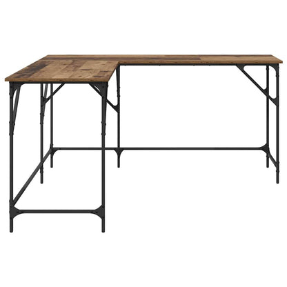Desk Old Wood 149 x 149 x 75 cm Engineered Wood