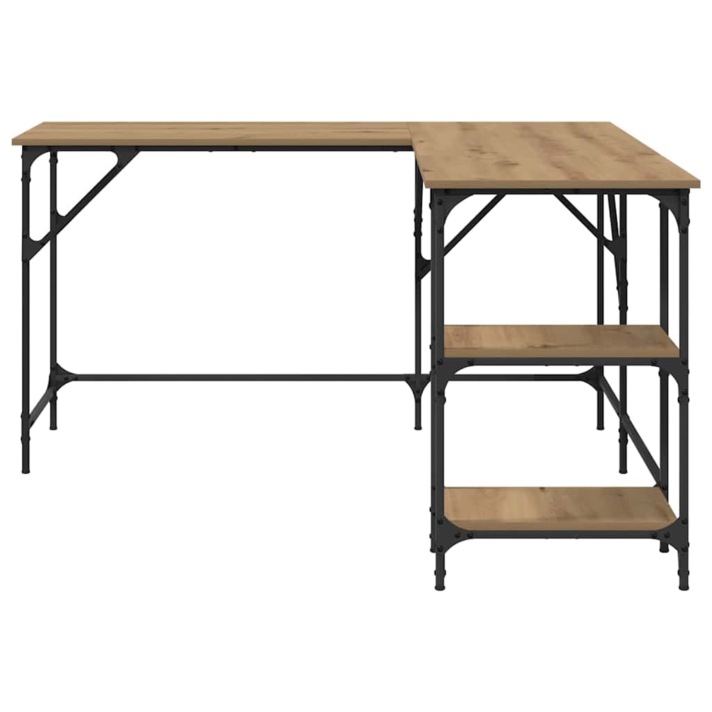 Desk Artisan Oak 139 x 139 x 75 cm Engineered Wood