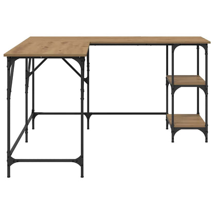 Desk Artisan Oak 139 x 139 x 75 cm Engineered Wood
