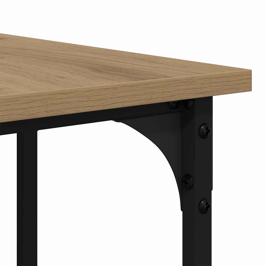 Desk Artisan Oak 139 x 139 x 75 cm Engineered Wood