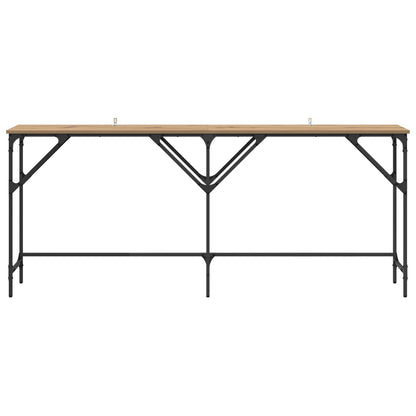 Console Table Artisan Oak 180 x 30 x 75 cm Engineered Wood