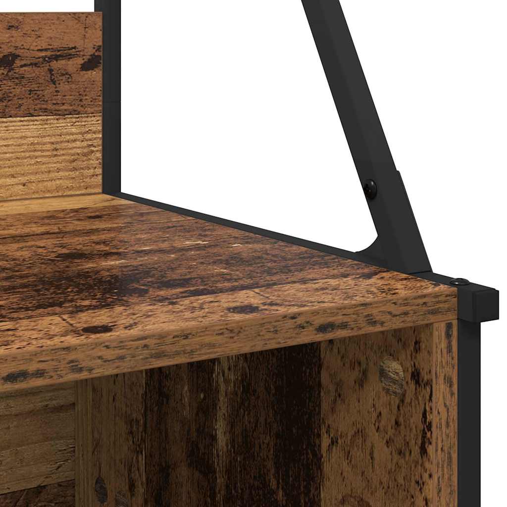 Clothes Rack Old Wood 100 x 41 x 184 cm Engineered Wood