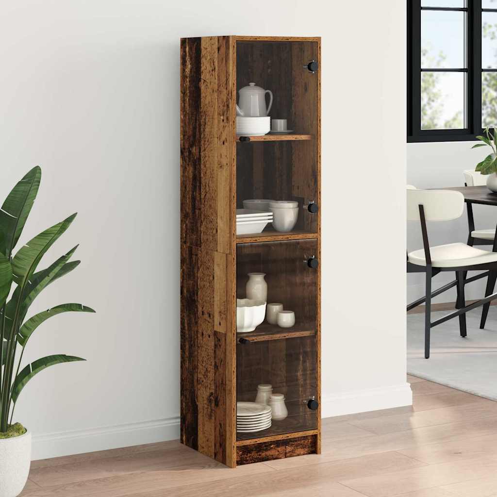 Highboard Old Wood 35 x 37 x 142 cm Engineered Wood