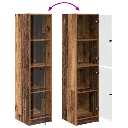 Highboard Old Wood 35 x 37 x 142 cm Engineered Wood