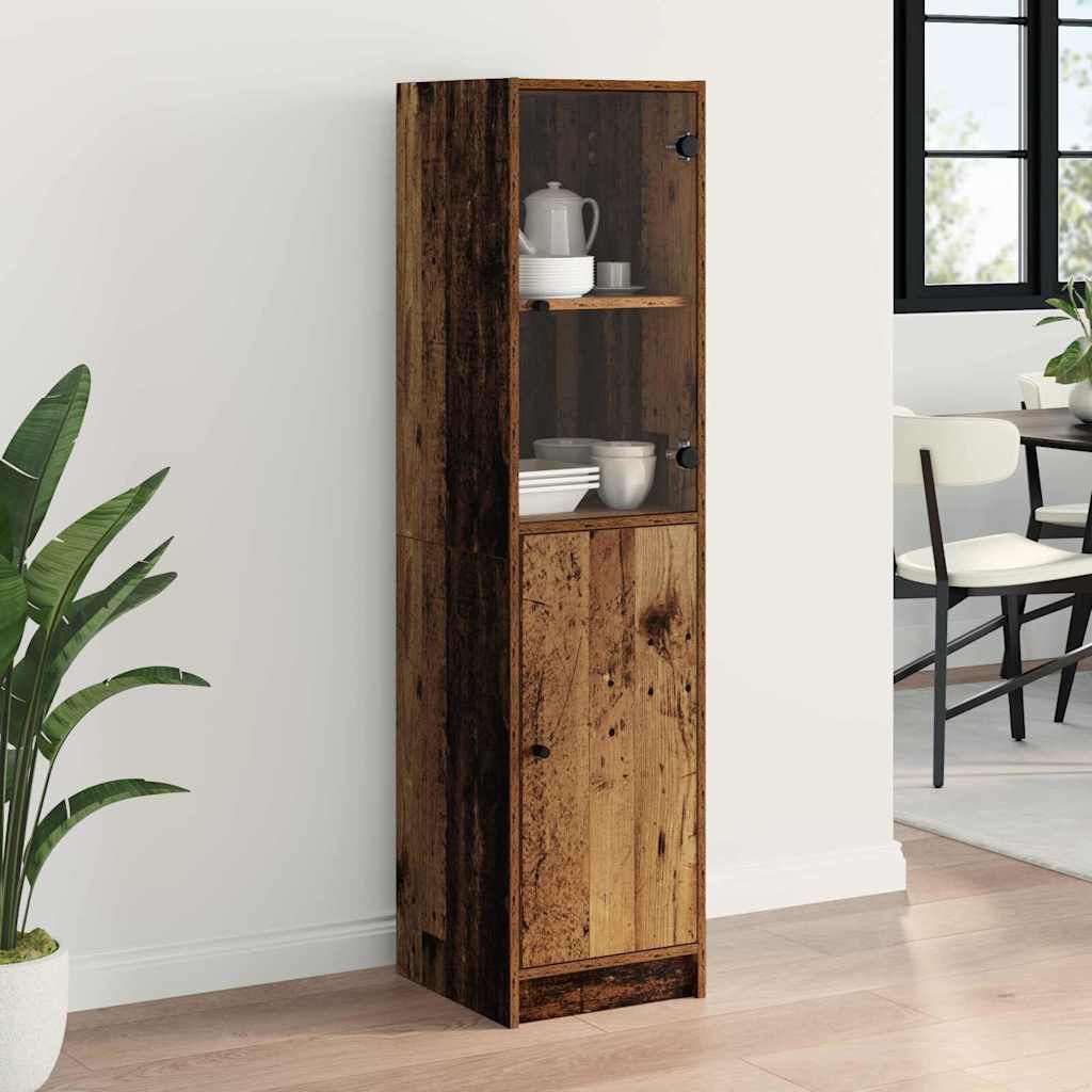 Highboard Old Wood 35 x 37 x 142 cm Engineered Wood